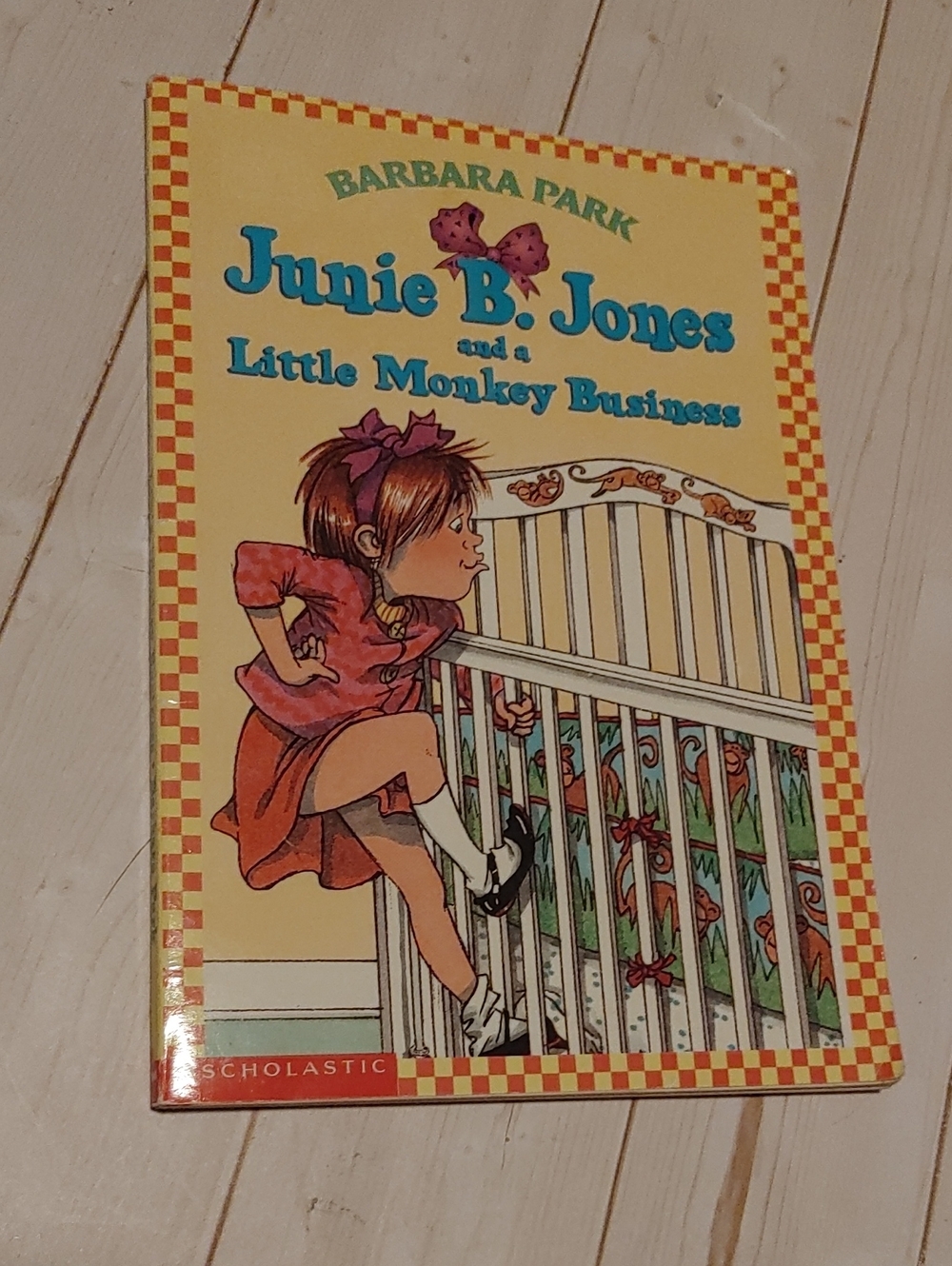 Junie B. Jones And A Little Monkey Business Children Chapter Book Barbara Park